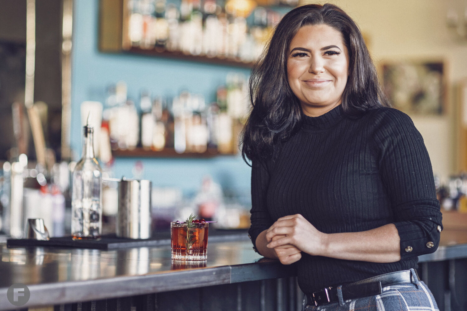 Leila Miller, bartender, The Lucky Accomplice